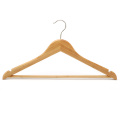 Manufacturing Wholesale ECO Friendly Natural Material Stylish Bamboo Coat Textile Clothes Hangers